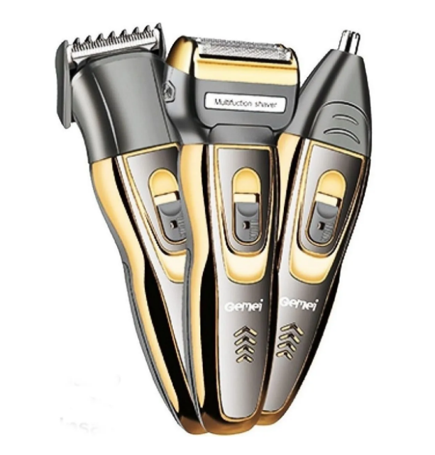 Maquina Afeitadora 3 En 1 Geemy Multifun